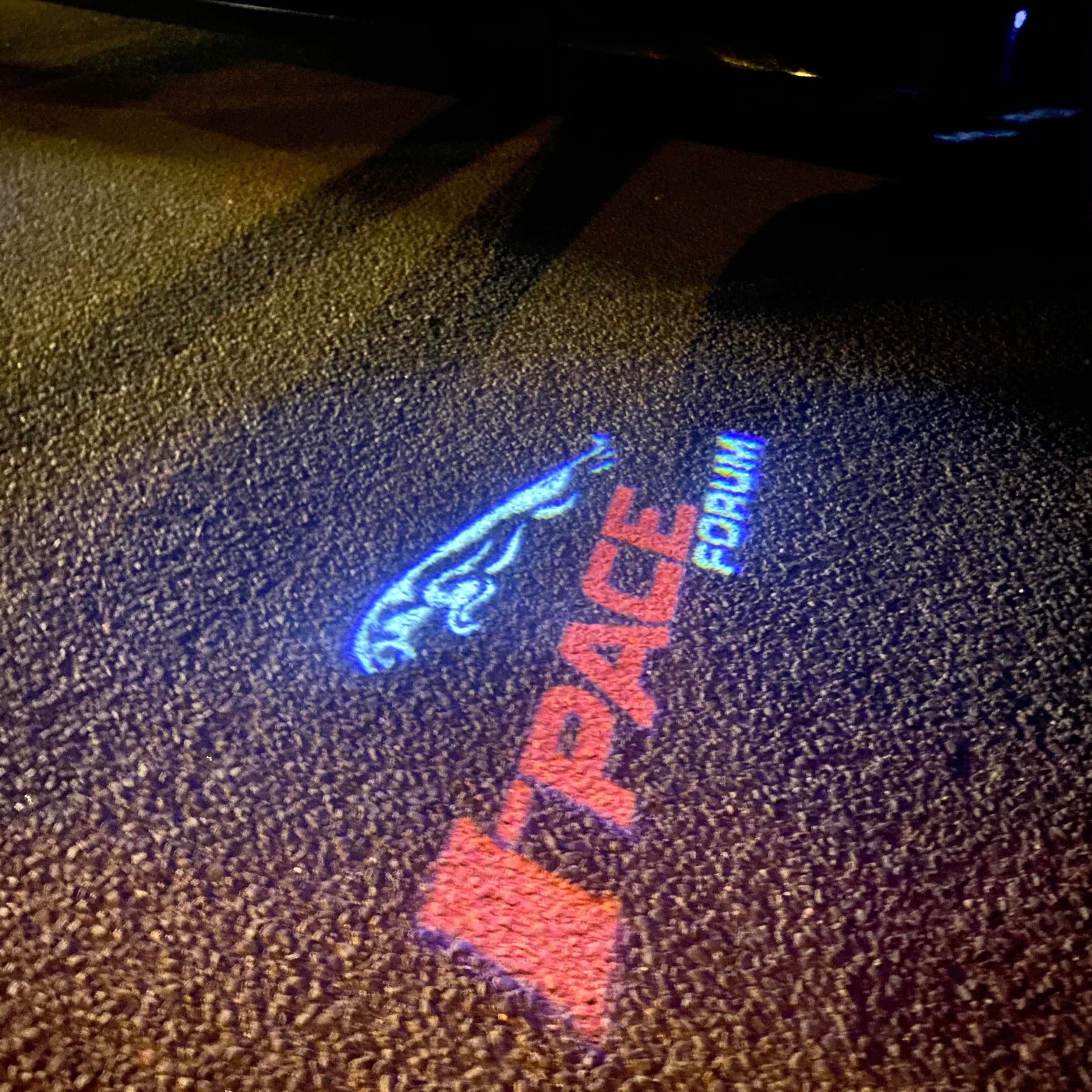 JAGUAR LOGO PROJECROTR LIGHTS Nr.119 (Menge 1 = 1 Sets/2 Türleuchten)