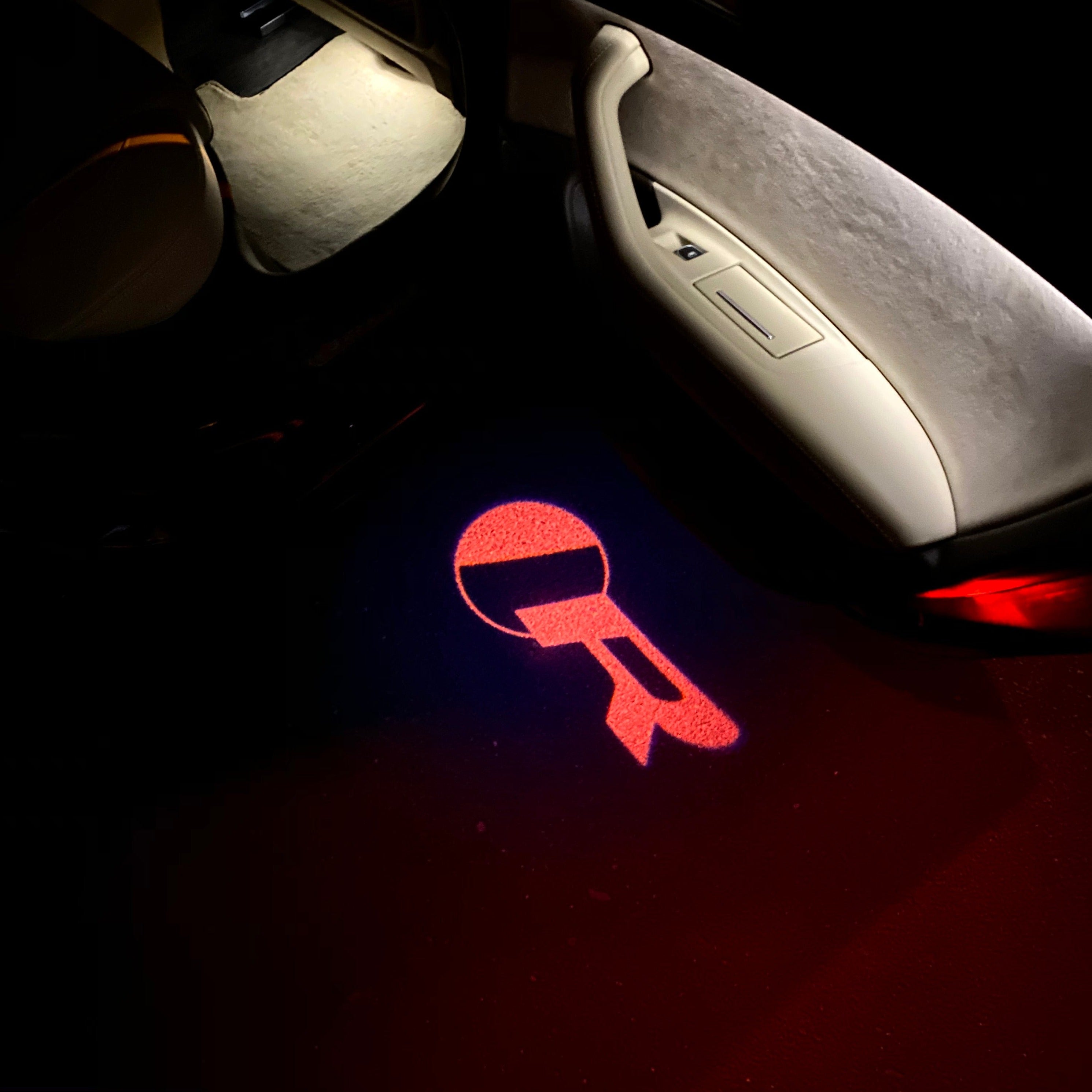 JAGUAR LOGO PROJECROTR LIGHTS Nr.35 (Menge 1 = 1 Sets/2 Türleuchten)