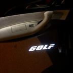 Volkswagen Door lights GOLF Logo Nr. 31 (quantity 1 = 2 Logo Films /2 door lights)
