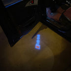 AUDI LOGO PROJECTOT LIGHTS Nr.19 (Menge 1 = 2 Logo Folien /2 Türleuchten)