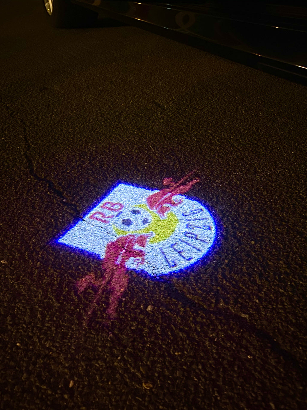 Logo du Club de football 258 (qty. 1 = 2 logo film / 2 lumières)