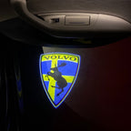 LUCES DEL PROYECTOR DEL LOGOTIPO Volvo Nr.66 (cantidad 1 = 2 Película de logotipo / 2 luces de puerta)