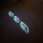 Maserati LOGO PROJECROTR LIGHTS Nr.01 (Anzahl 1 = 1 Sets / 2 Türleuchten)