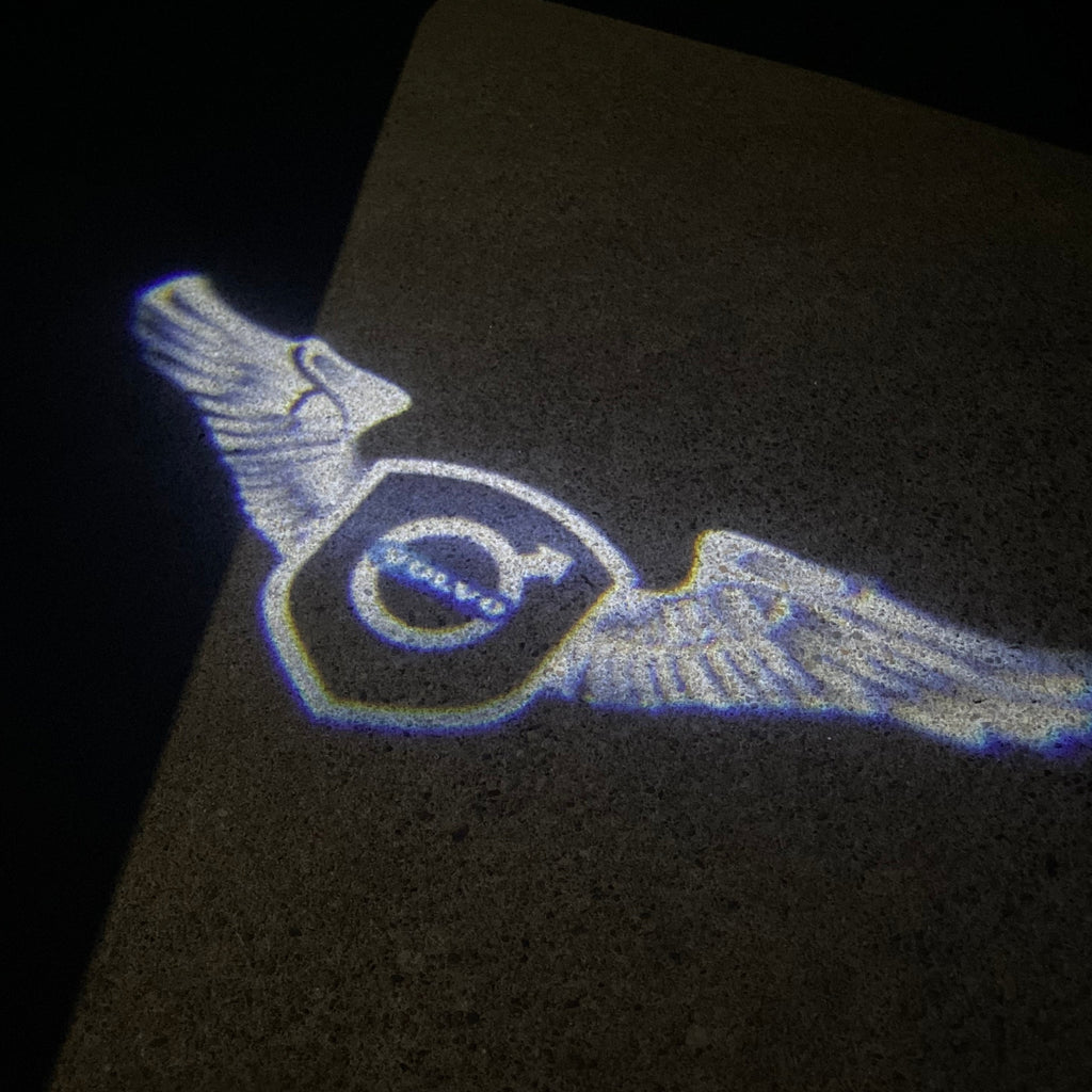 Volvo LOGO PROJECROTR LIGHTS Nr.126 (Menge 1 = 2 Logo Film / 2 Türleuchten)