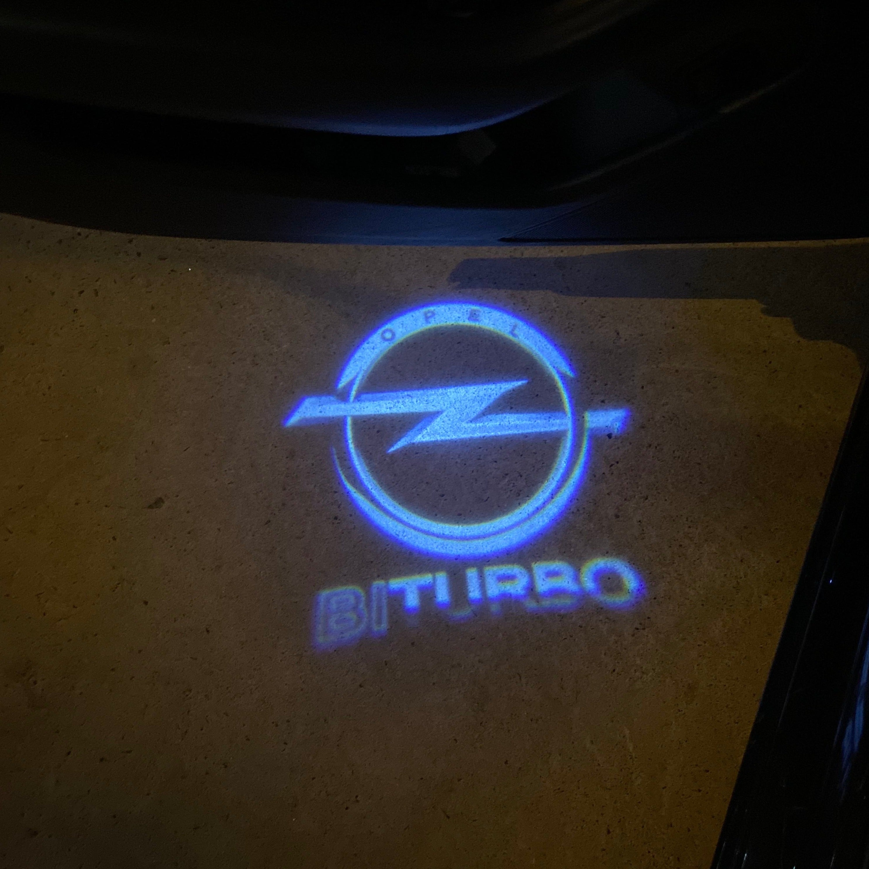 أوبل INSignia LOGO PROJECROTR أضواء Nr.01 (كمية 1 = 1 مجموعات / 2 أضواء الباب)