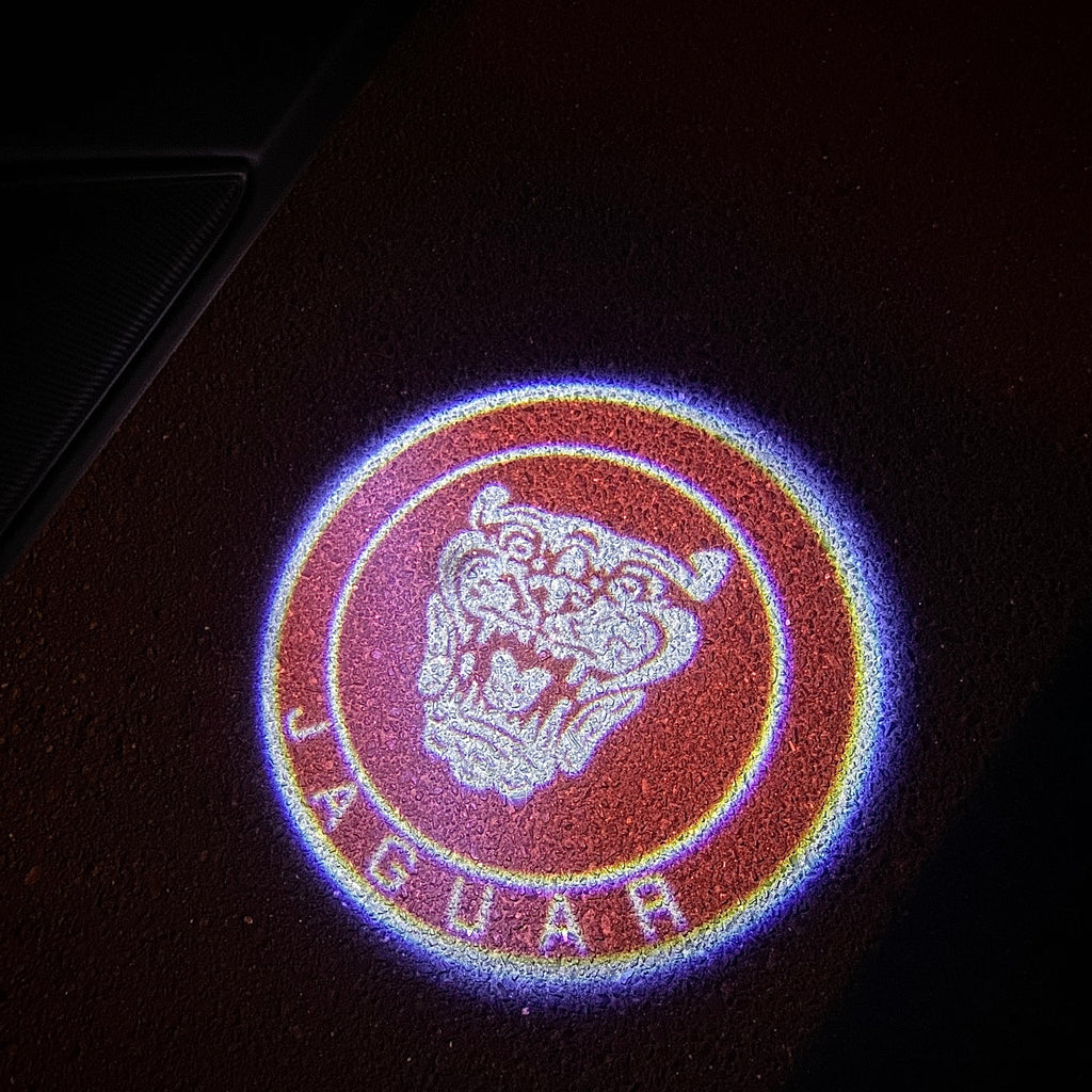 JAGUAR LOGO PROJECROTR LIGHTS Nr.17 (quantità 1 = 1 set/2 luci porta)