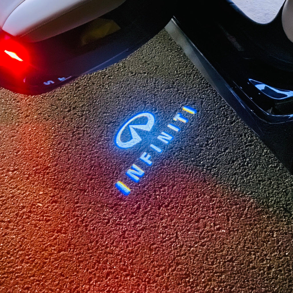 Infinti logo item 01 LAMP (quantity 1 = 1 set / 2 door LAMP)