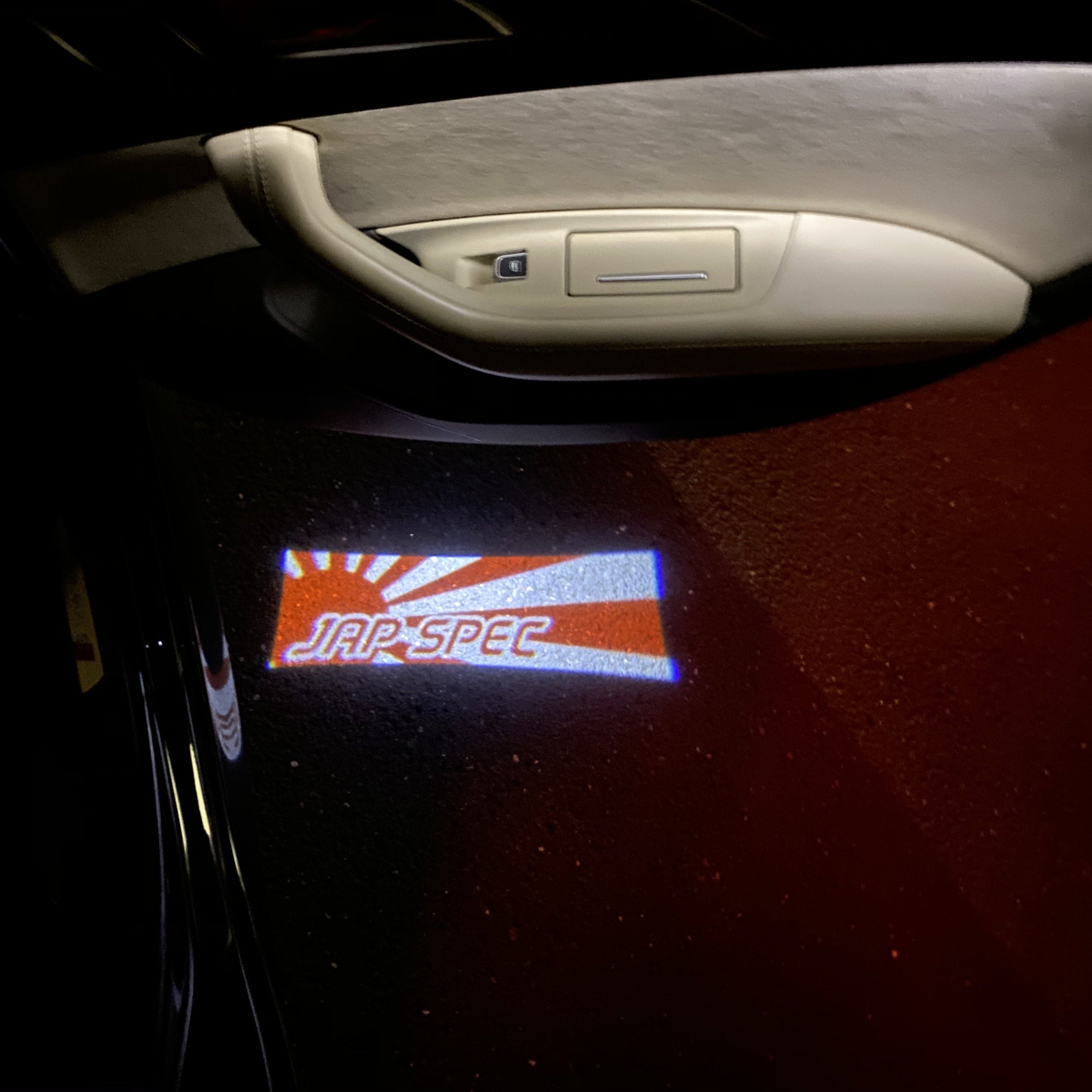 JDM LOGO PROJECTOT أضواء Nr.13 (الكمية 1 = 1 مجموعات / 2 أضواء الباب)