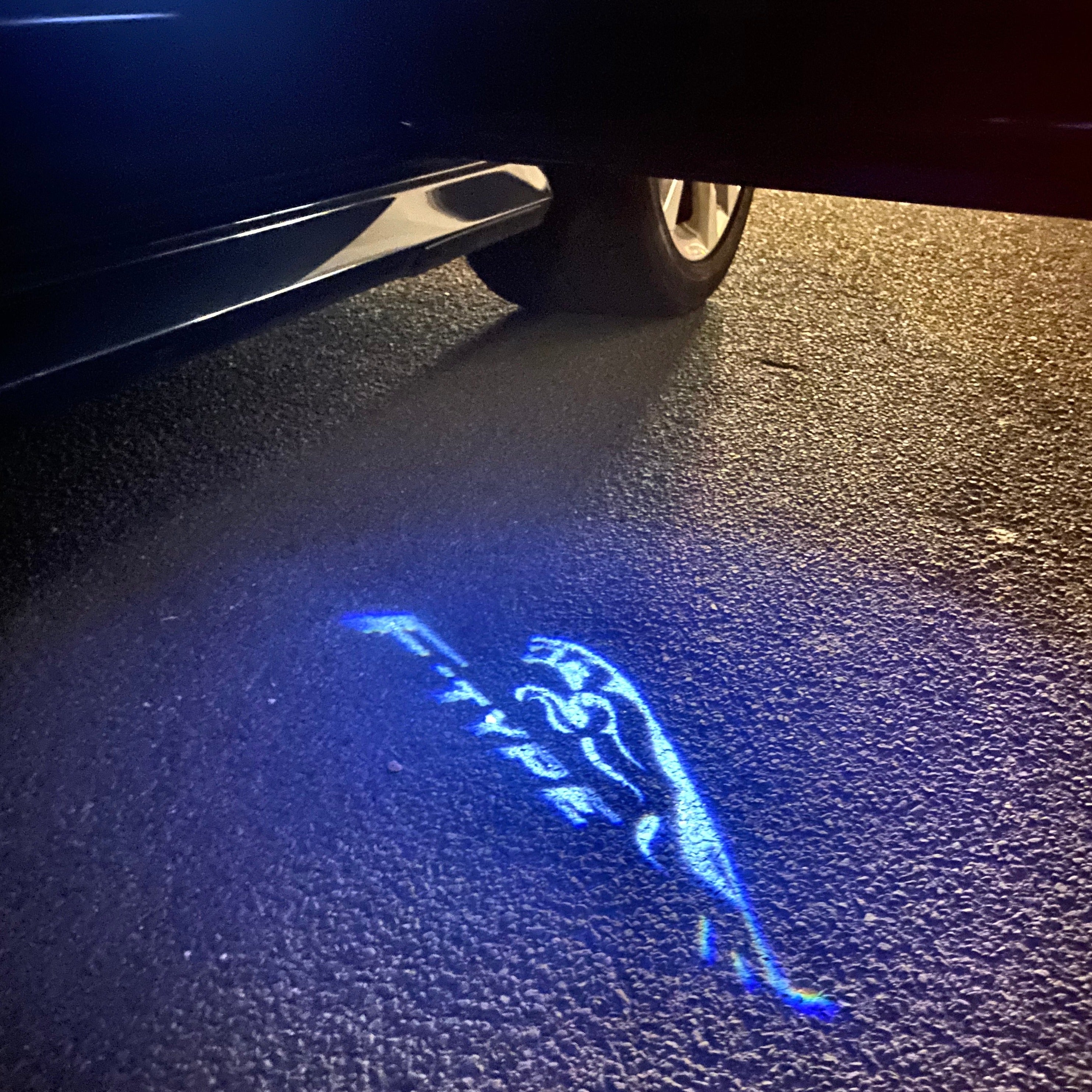 JAGUAR LOGO PROJECROTR LIGHTS Nr.110 (Menge 1 = 1 Sets/2 Türleuchten)