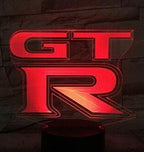GTR-R35 LOGO PROJECTOT أضواء Nr.06 (الكمية 1 = 2 شعار الأفلام / 2 أضواء الباب)