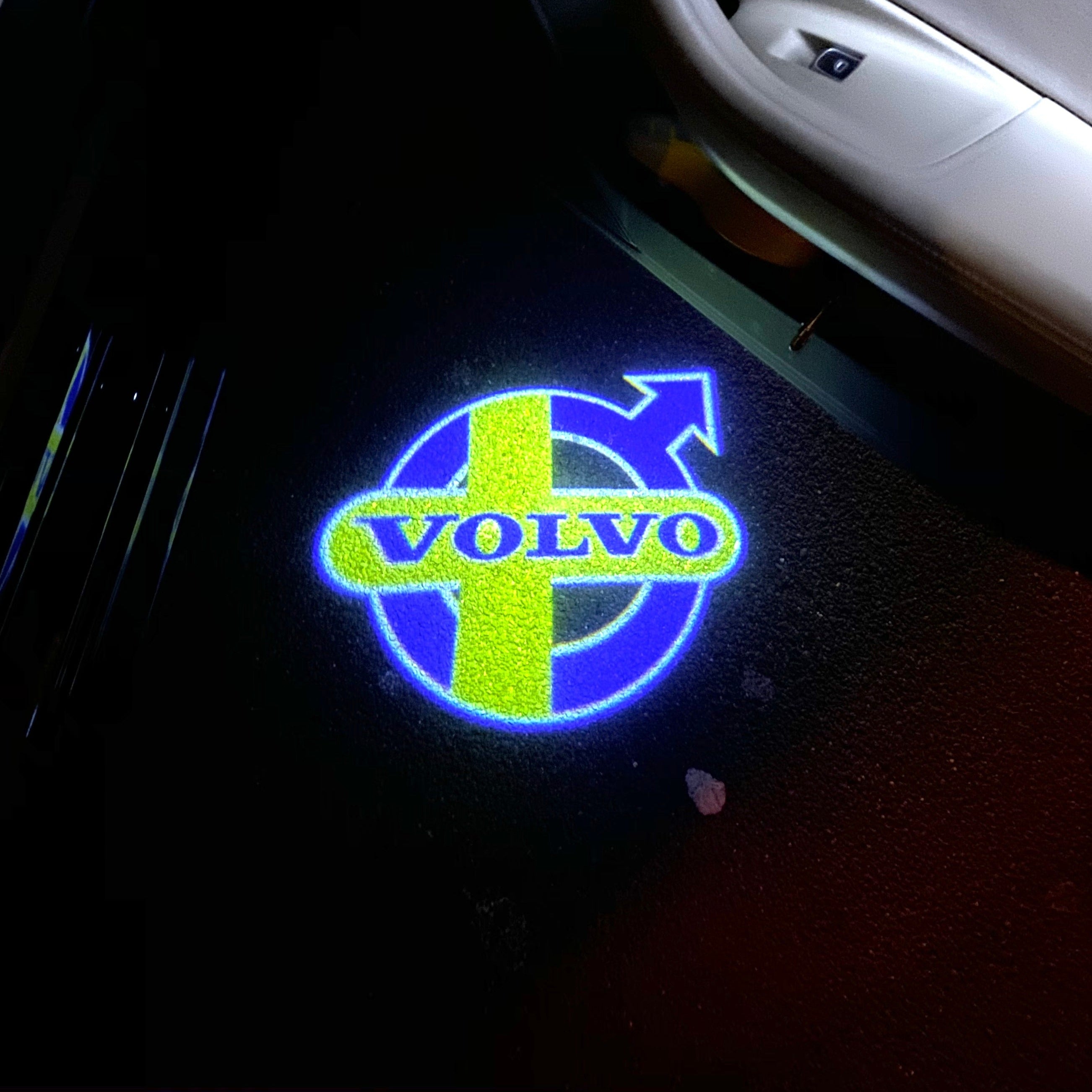 Volvo LOGO PROJECTOR LIGHTS Nr.63 (Menge 1 = 2 Logo Film / 2 Türlichter)