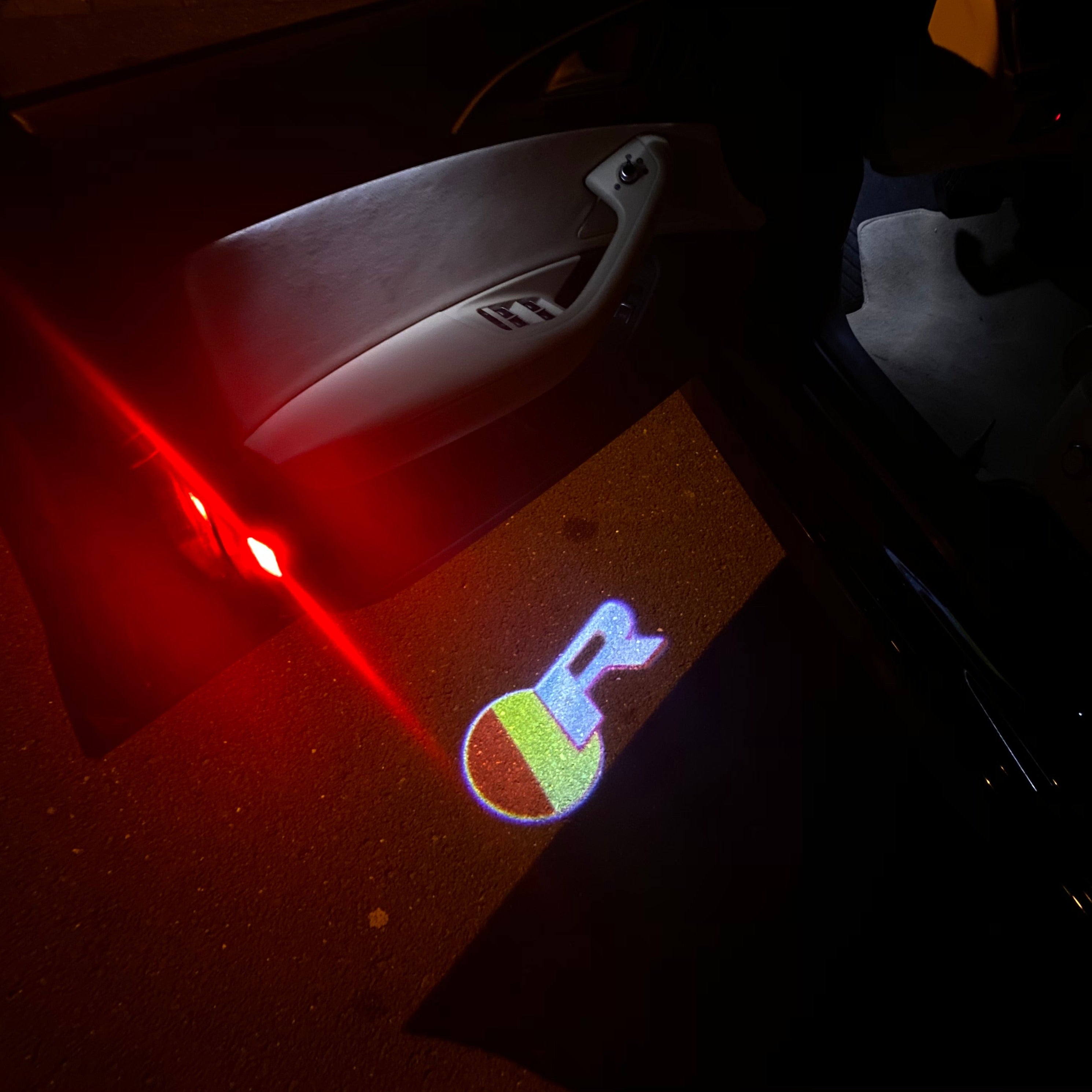 JAGUAR LOGO PROJECROTR LIGHTS Nr.42 (Menge 1 = 1 Sets/2 Türleuchten)