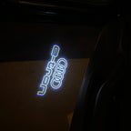 AUDI LOGO PROJECTOT LIGHTS Nr.19 (Menge 1 = 2 Logo Folien /2 Türleuchten)