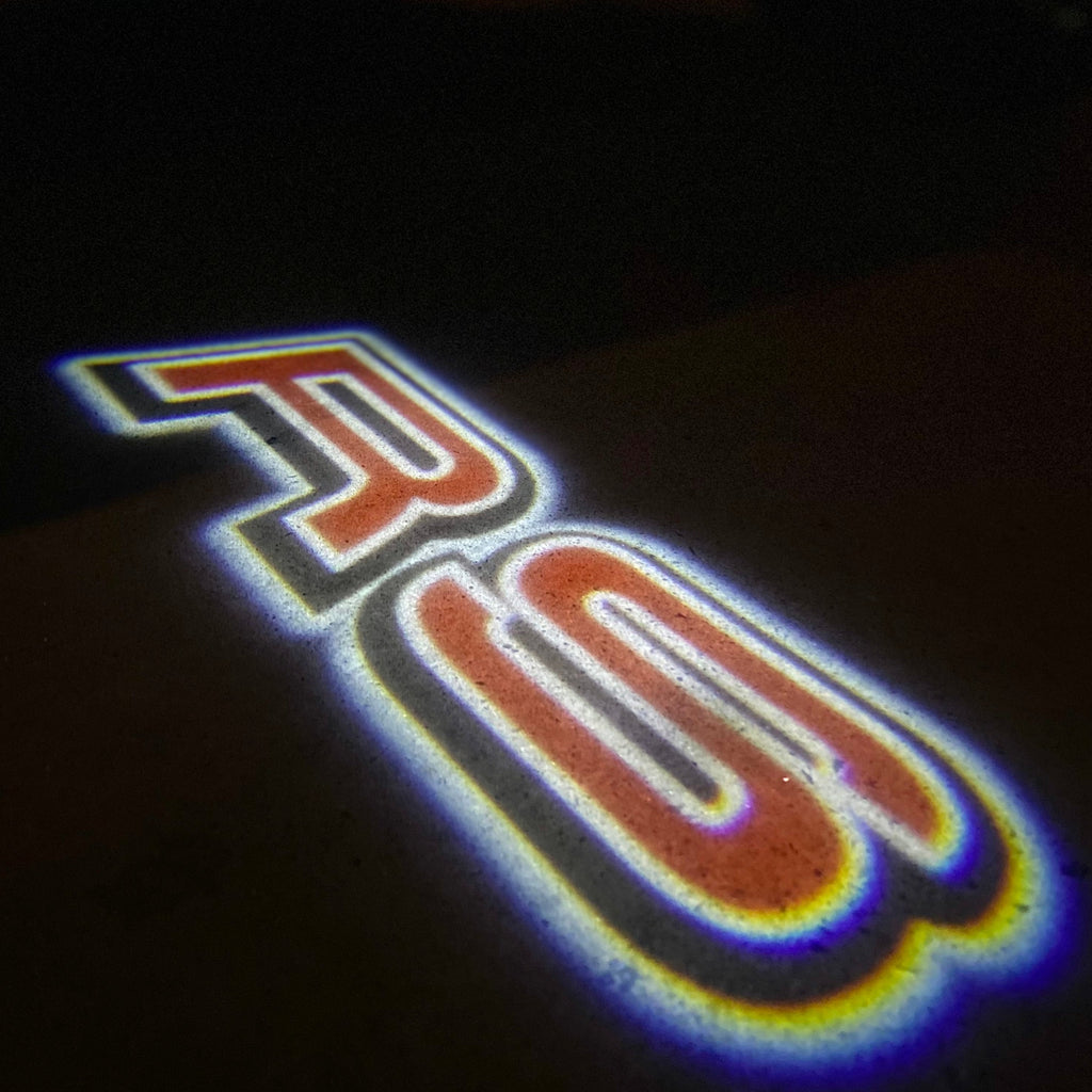 AUDI LOGO PROJECTOT LIGHTS Nr.19 (quantità 1 = 2 Logo Films /2 luci porta)
