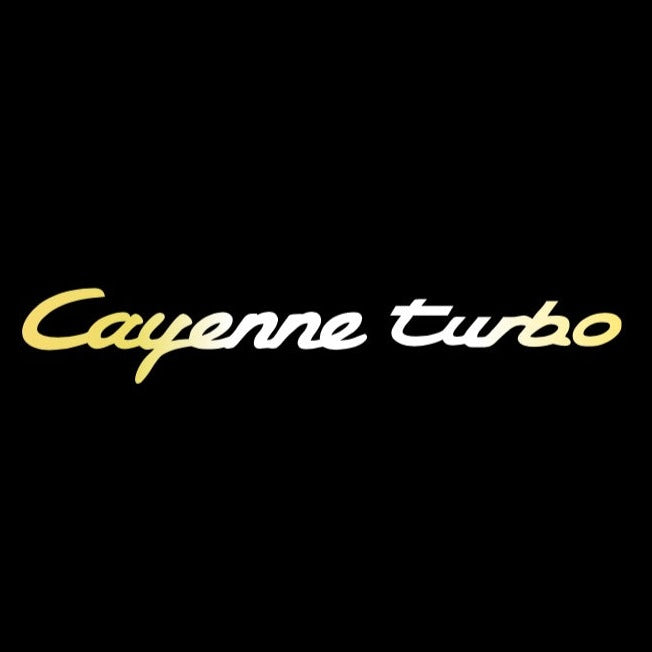 LUCES DE PROYECTOR DE LOGOTIPO PORSCHE No 39 (cantidad 1 = 2 Película de logotipo / 2 luces de puerta)