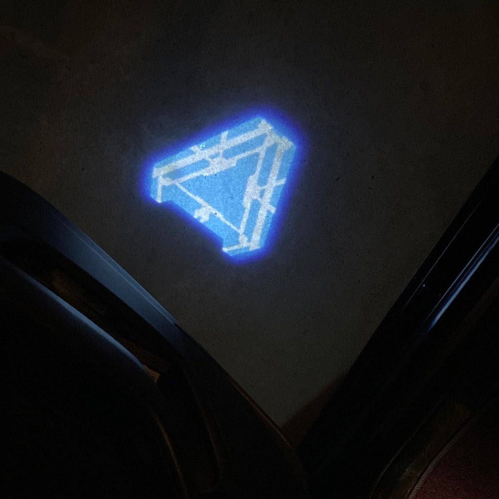 Logotipo de Iron Man Nr.214 (cantidad 1 = 2 películas con logotipo /2 luces de puerta)