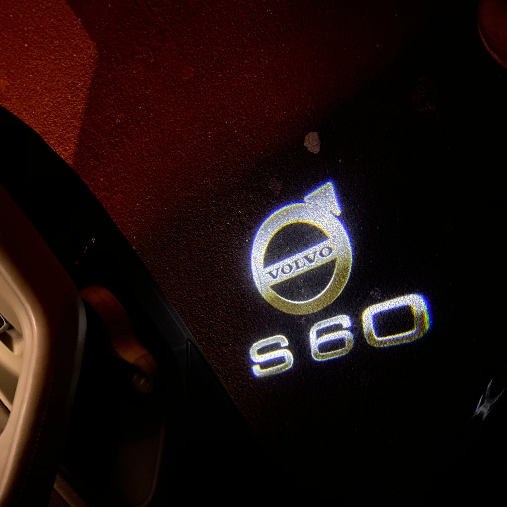 LUCES DEL PROYECTOR DEL LOGOTIPO Volvo Nr.125 (cantidad 1 = 2 Película de logotipo / 2 luces de puerta)