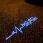 XC 90 LOGO PROJECROTR أضواء Nr.46 (كمية 1 = 2 شعار فيلم / 2 أضواء الباب)