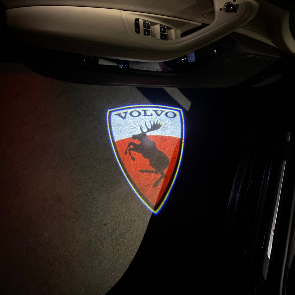 Volvo LOGO PROJECTOR LIGHTS Nr.68 (Menge 1 = 2 Logo Film / 2 Türlichter)