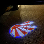 LUCI PROIETTORI LOGO JDM Nr.16 (quantità 1 = 1 set / 2 luci porta)