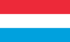 Logotipo de la bandera nacional del Gran Ducado de Luxemburgo de Luxemburgo (cantidad 1 = 1 juego / 2 películas de logotipo / Puede reemplazar las luces por otros logotipos)
