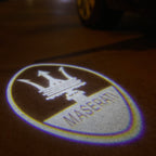 Maserati LOGO PROJECROTR LIGHTS Nr.01 (Anzahl 1 = 1 Sets / 2 Türleuchten)