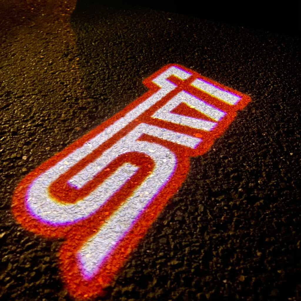 BRZ LOGO PROJECROTR LUCI Nr. 03 (quantità 1 = 1 set / 2 luci di portello)