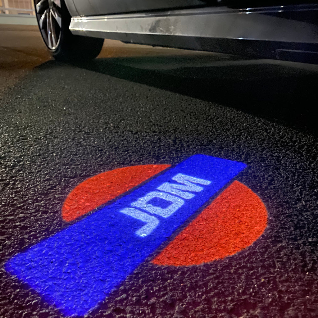 JDM LOGO PROJECTOR LIGHTS Nr.15 (Anzahl 1 = 1 Sätze / 2 Türlichter)
