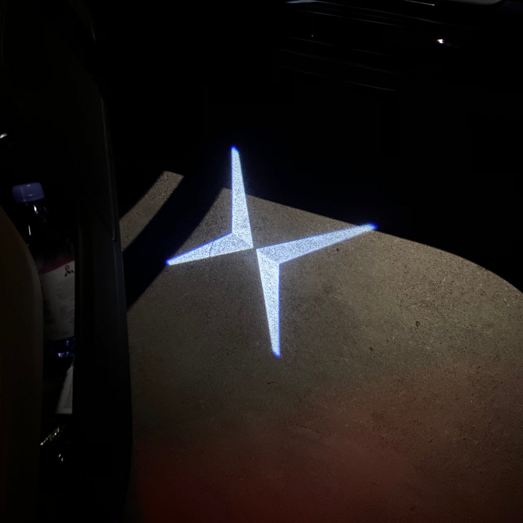 LUCES DE PROYECTOR DE LOGOTIPO Volvo Nr.70 (cantidad 1 = 2 Película de logotipo / 2 luces de puerta)