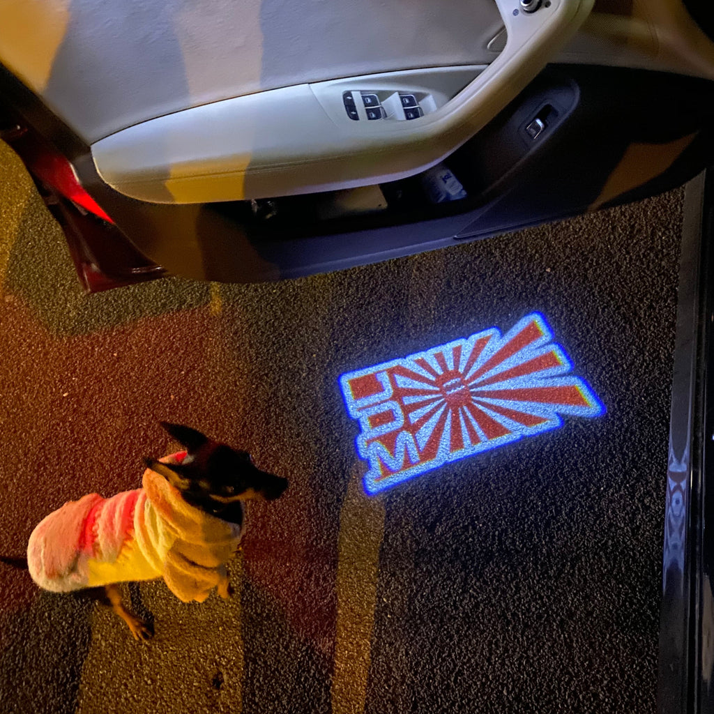 JDM LOGO PROJECTOT LIGHTS Nr.18 (quantité 1 = 1 ensembles / 2 feux de porte)