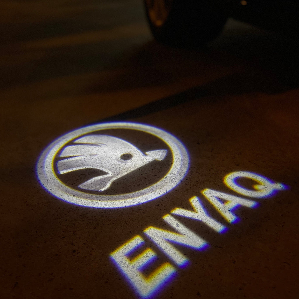 رحلات SKODA LOGO LGOTOT lights Nr.43 (الكمية 1 = 2 Logo Film / 2 oP lights)