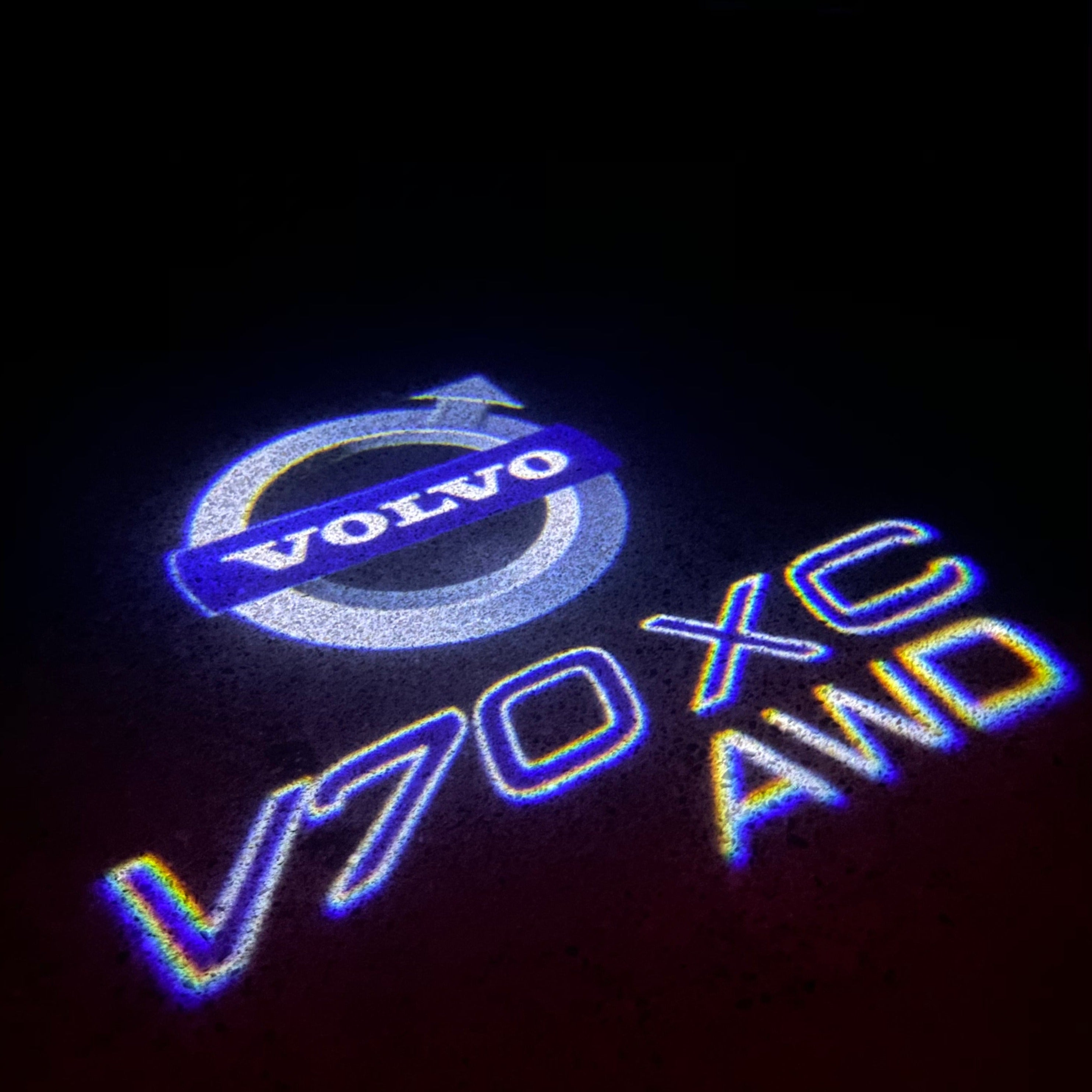 V 70 LOGO PROJECROTR LIGHTS Nr.06 (Menge 1 = 2 Logo Film / 2 Türleuchten)