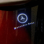 MERCEDES BENZ LOGO PROJECTOT LIGHTS Nr.01 (Menge 1 = 1 Sets/2 Türleuchten)