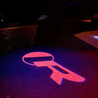 PROJECTEURS JAGUAR LOGO Nr.35 (quantité 1 = 1 jeux / 2 lumières de porte)