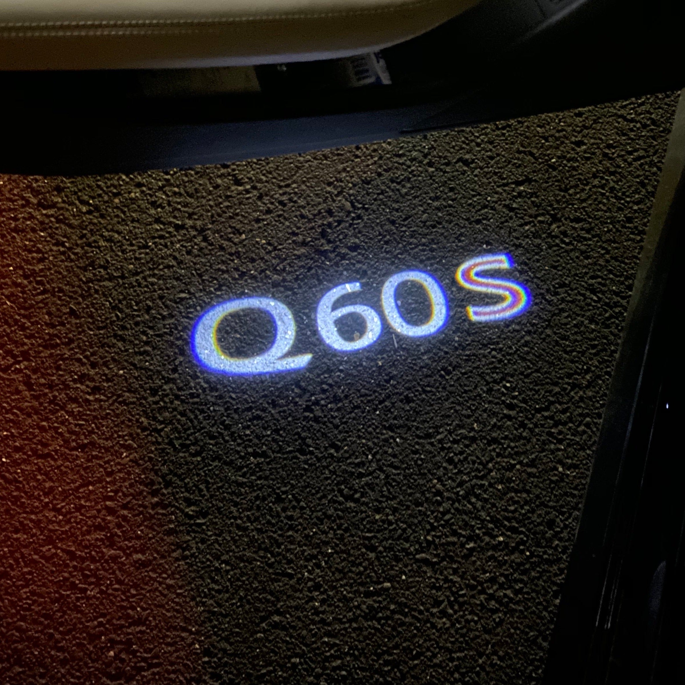 INFINTI Q60 S LOGO PROJECROTR LIGHTS Nr.03 (quantité 1 = 1 ensembles / 2 feux de porte)