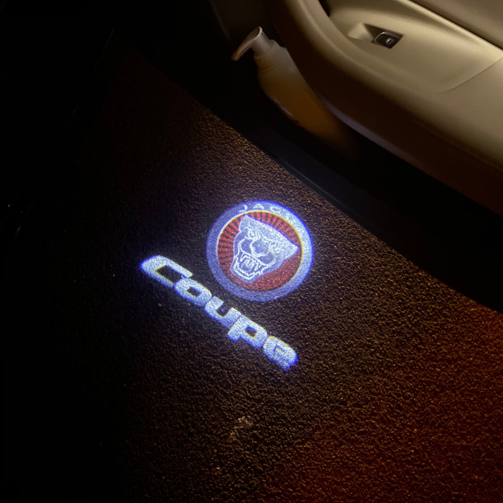 LUCES DE PROYECTOR LOGO JAGUAR No 98 (cantidad 1 = 1 juegos / 2 luces de puerta)