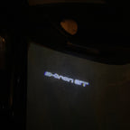 AUDI LOGO PROJECTOT LIGHTS Nr.19 (Menge 1 = 2 Logo Folien /2 Türleuchten)