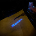 AUDI LOGO PROJECTOT LIGHTS Nr.19 (Menge 1 = 2 Logo Folien /2 Türleuchten)