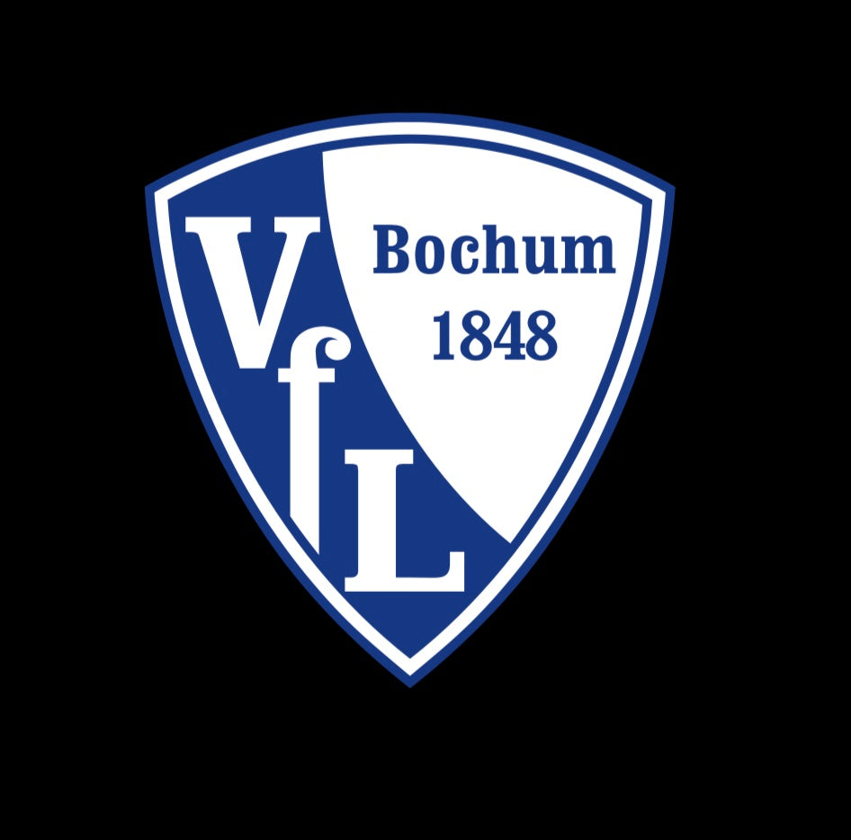 Fußball CLUB Logo Nr.258 (Menge 1 = 2 Logofilme /2 Türleuchten)