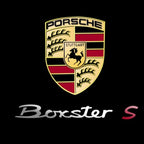 PORSCHE LOGO PROJECTOT LIGHTS Nr.53 (Menge 1 = 2 Logo Film / 2 Türleuchten)