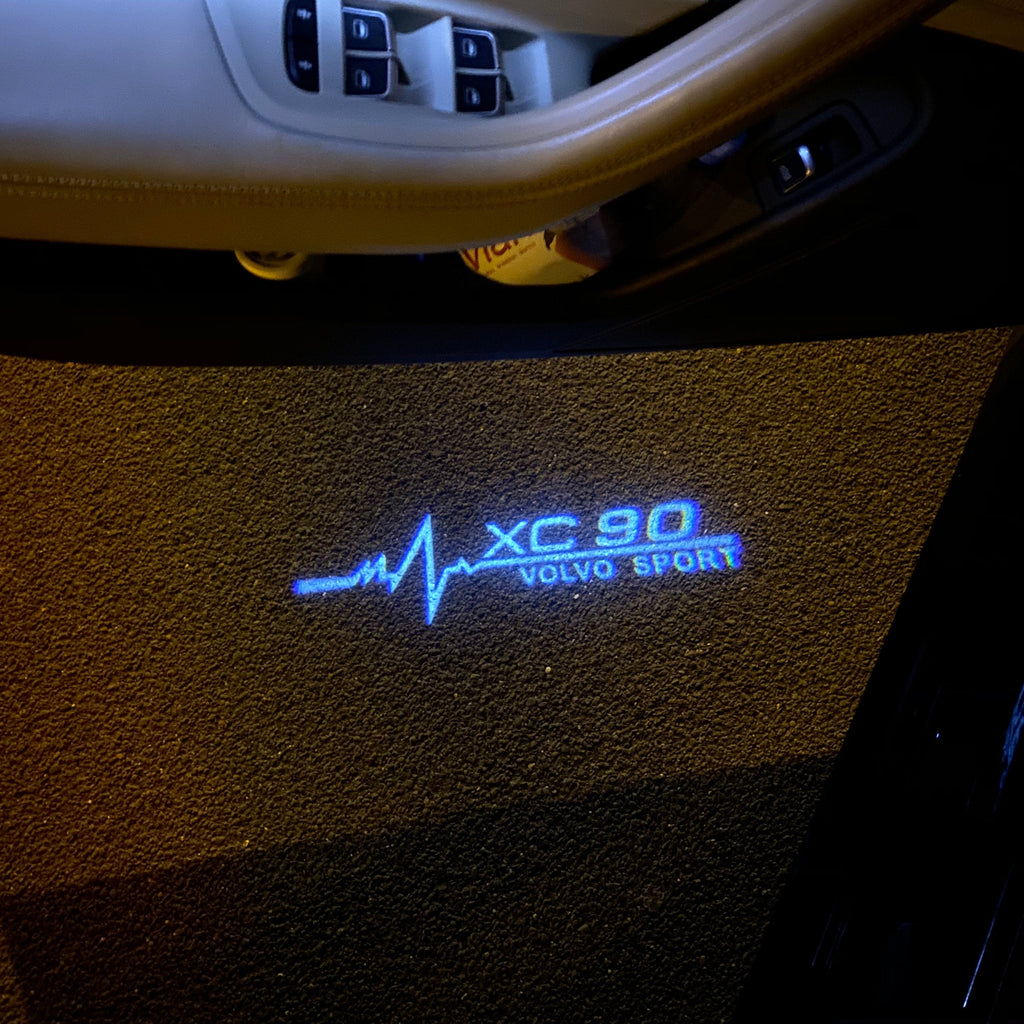 XC 90 LOGO PROJECROTR أضواء Nr.46 (كمية 1 = 2 شعار فيلم / 2 أضواء الباب)