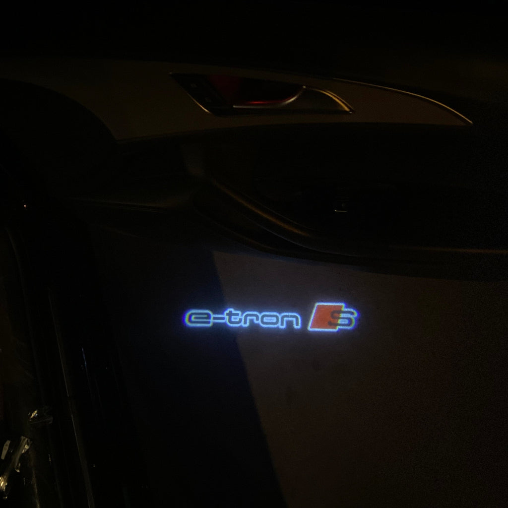 AUDI LOGO PROJECTOT LIGHTS Nr.19 (quantità 1 = 2 Logo Films /2 luci porta)