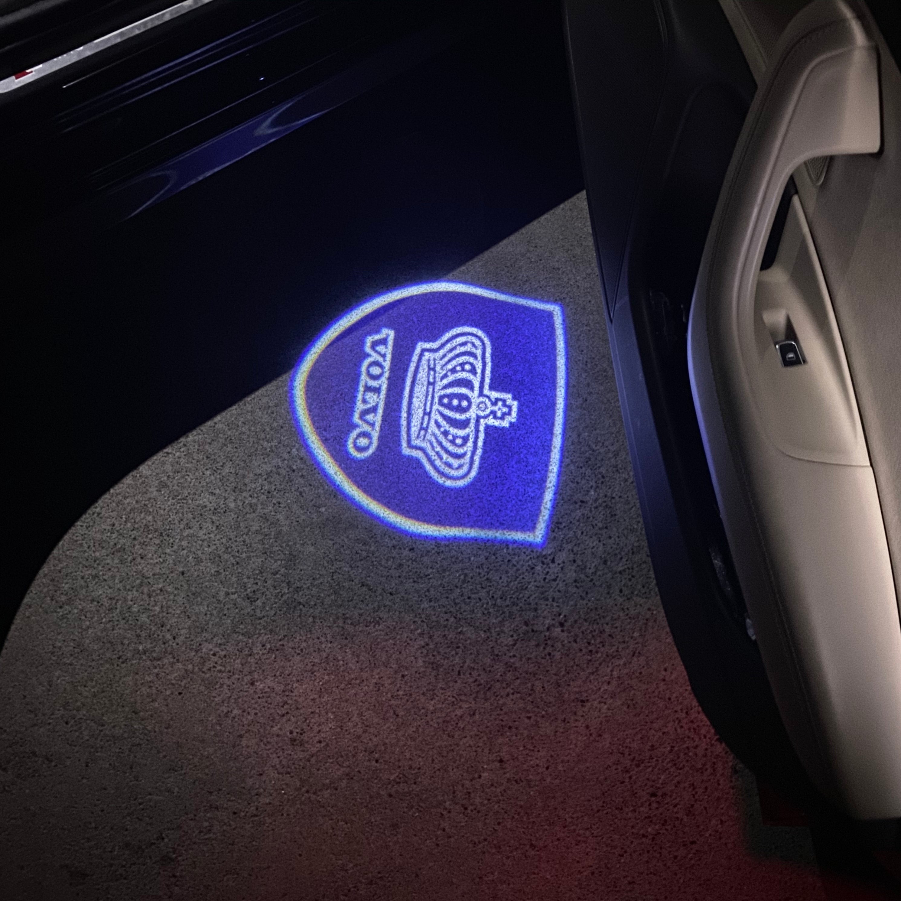 Volvo LOGO PROJECROTR LIGHTS Nr.86 (Menge 1 = 2 Logo Film / 2 Türlichter)