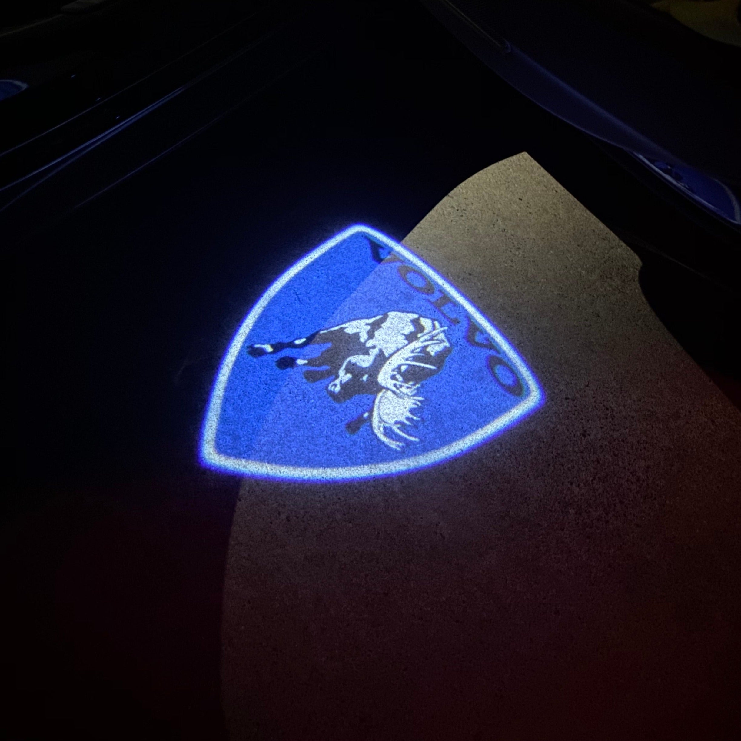 Volvo LOGO PROJECTOR LIGHTS Nr.73 (Menge 1 = 2 Logo Film / 2 Türlichter)