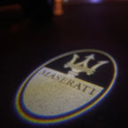 LUCES Maserati LOGO PROJECROTR Nr.01 (cantidad 1 = 1 juegos / 2 luces de puerta)