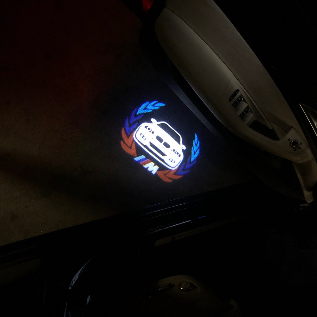 LUCI BMW M LOGO PROJECTOT Nr.03 (quantità 1 = 1 set / 2 luci porta)