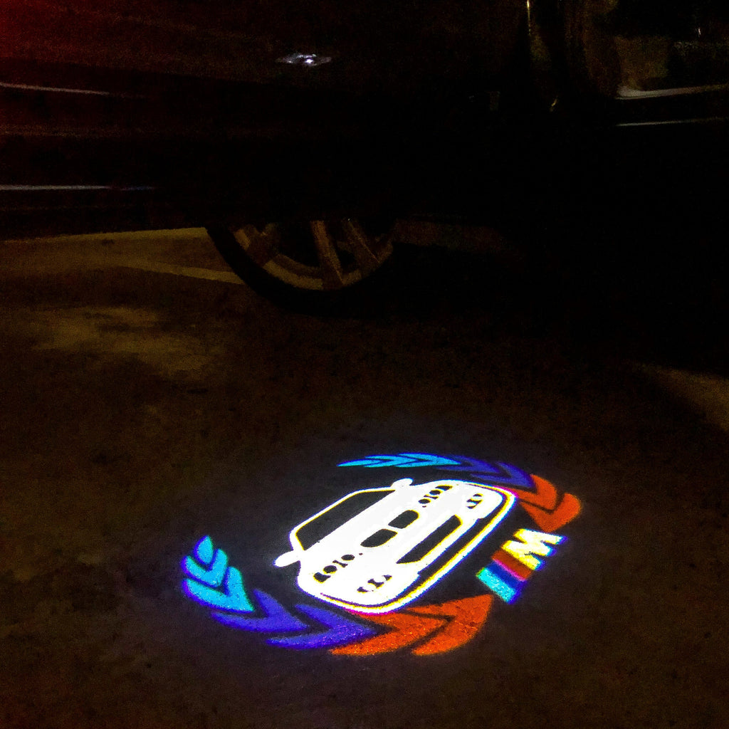 LUCI BMW M LOGO PROJECTOT Nr.03 (quantità 1 = 1 set / 2 luci porta)