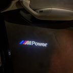 BMW M POWER LOGO PROJECTOT LIGHTS Nr.16 (quantità 1 = 1 set/2 luci porta)