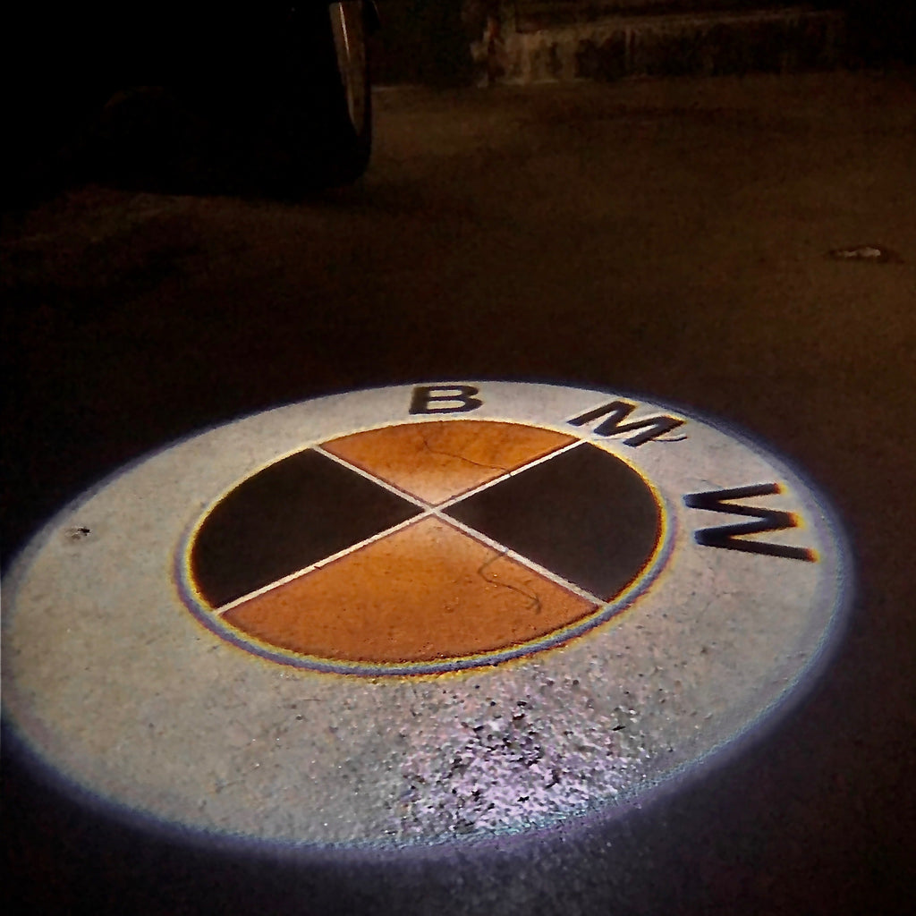 BMW LOGO PROJECTOT LIGHTS Nr.01 (quantité 1 = 1 ensemble/2 feux de porte)