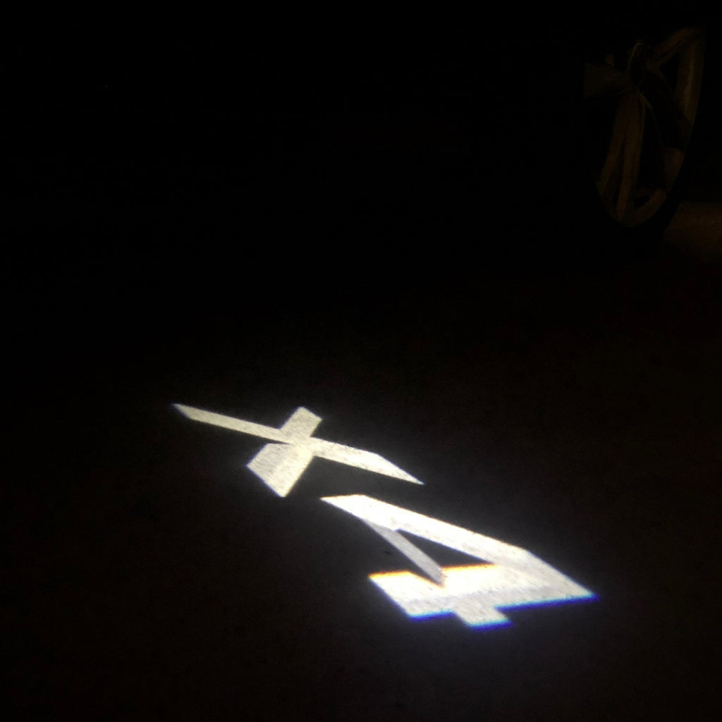 BMW X4 LOGO PROJECTOT LIGHTS Nr.26 (cantidad 1 = 1 juego/2 luces de puerta)